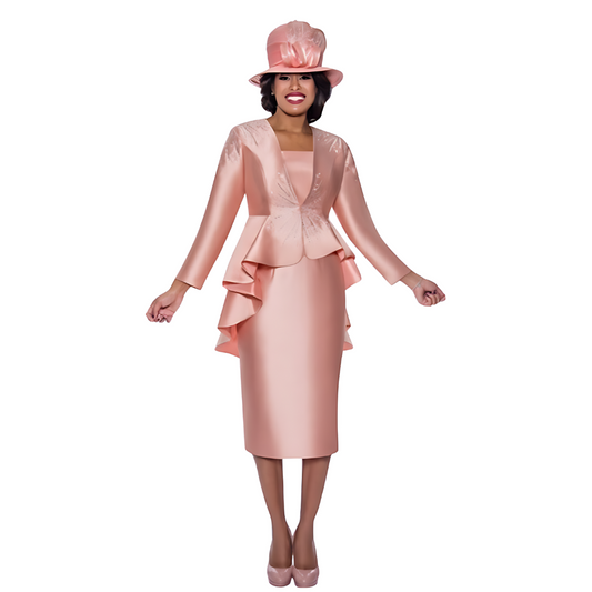 GMI SKIRT SUIT PEPLUM HILO Walk With Me Boutique