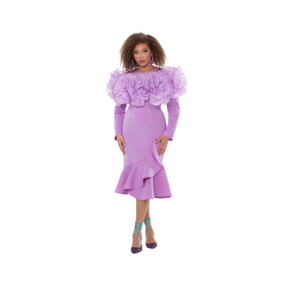 Donna Vinci Organza Scuba Dress The Immediate Resource