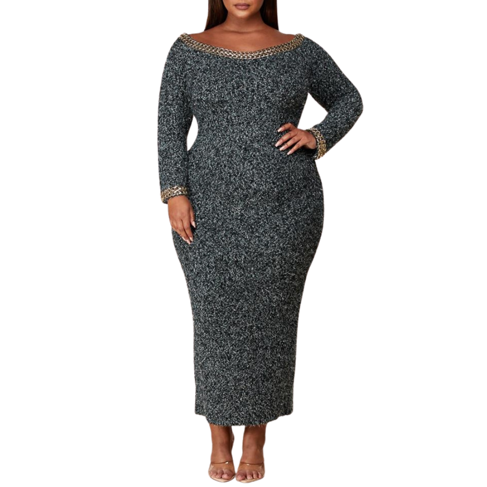 L'atiste by Amy Knit Maxi Dress Walk With Me Boutique