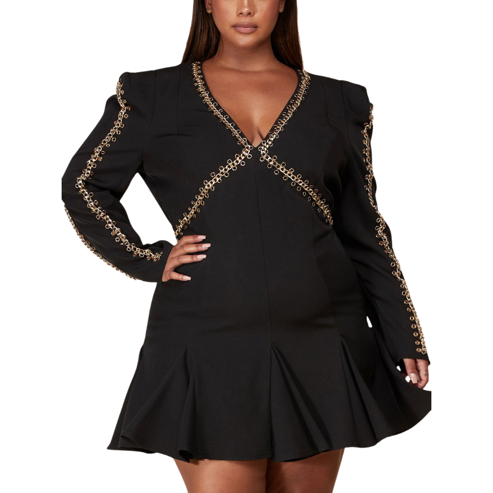 L'atiste by Amy Embellished Dress Walk With Me Boutique