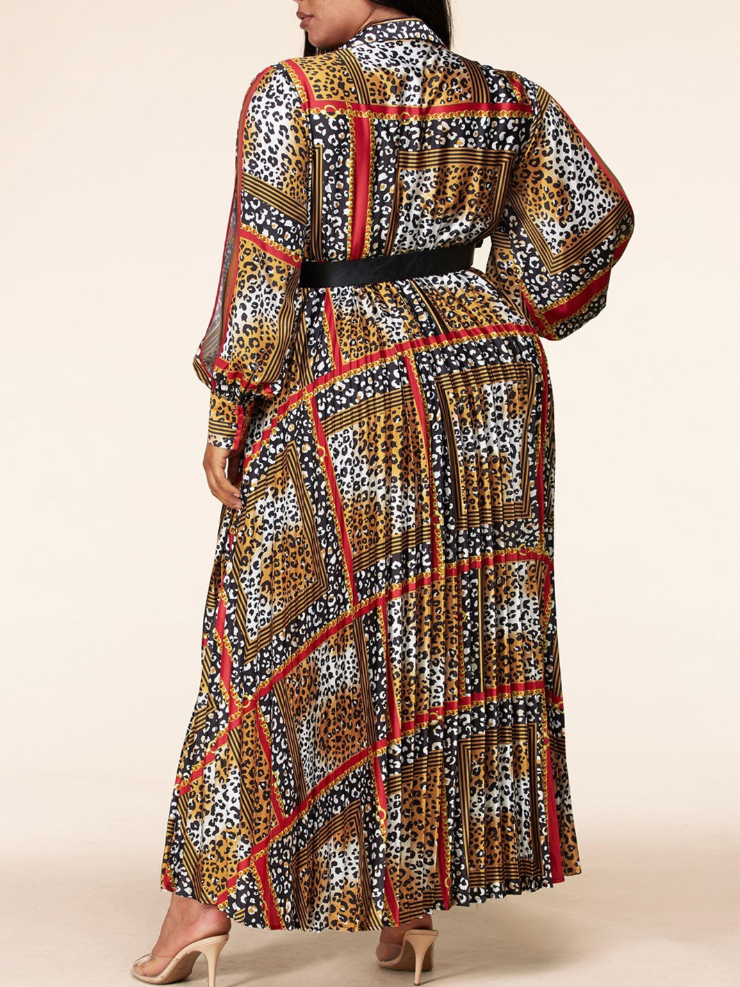L'atiste by Amy Wild Print Dress Walk With Me Boutique