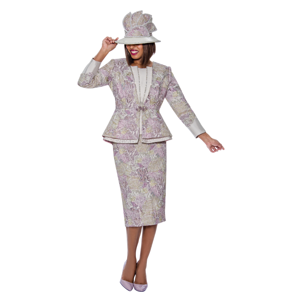 Divine Queen Jacquard 2pc Skirt Suit The Immediate Resource