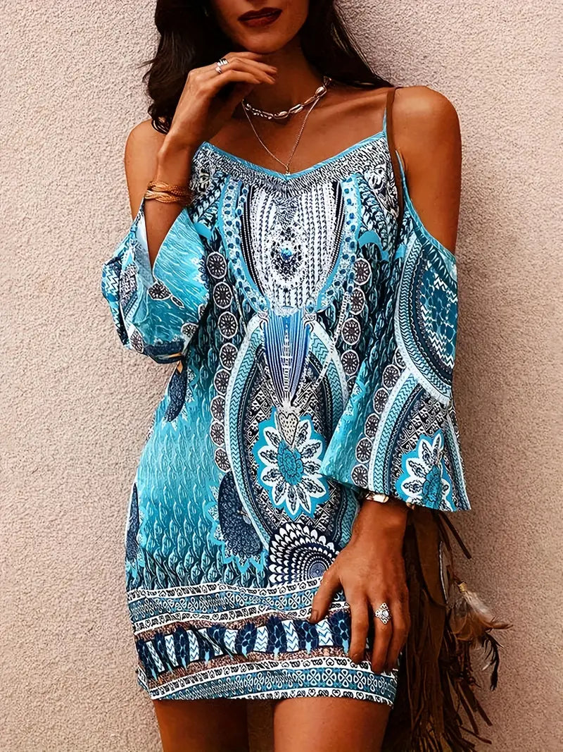 Boho Chic Flare Dress Walk With Me Boutique