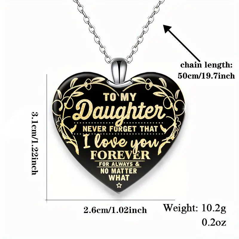 "To My Daughter" Necklace Walk With Me Boutique